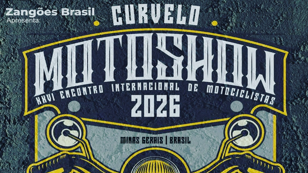 Motoshow Curvelo 2026 promete quatro dias de adrenalina, rock e integração