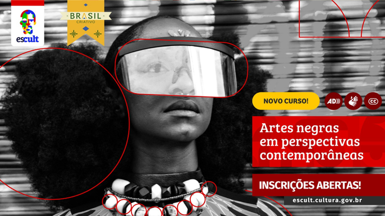 Artes Negras em Perspectivas Contemporâneas são tema de curso gratuito da Escult